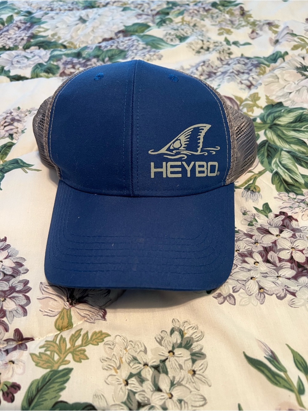 Heybo Snapback Mesh Trucker Cap/Hat - Blue - One Size